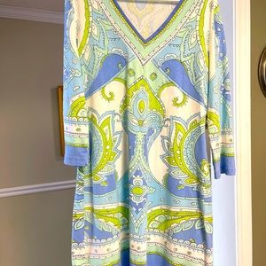 Barbara Gerwit cotton stretchy tunic dress XL